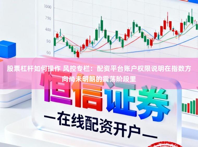 股票杠杆如何操作 风控专栏:配资平台账户权限说明在指数方向尚未明朗的震荡阶段里