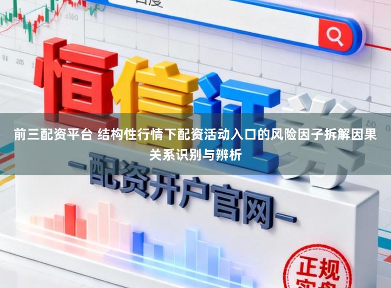 前三配资平台 结构性行情下配资活动入口的风险因子拆解因果关系识别与辨析