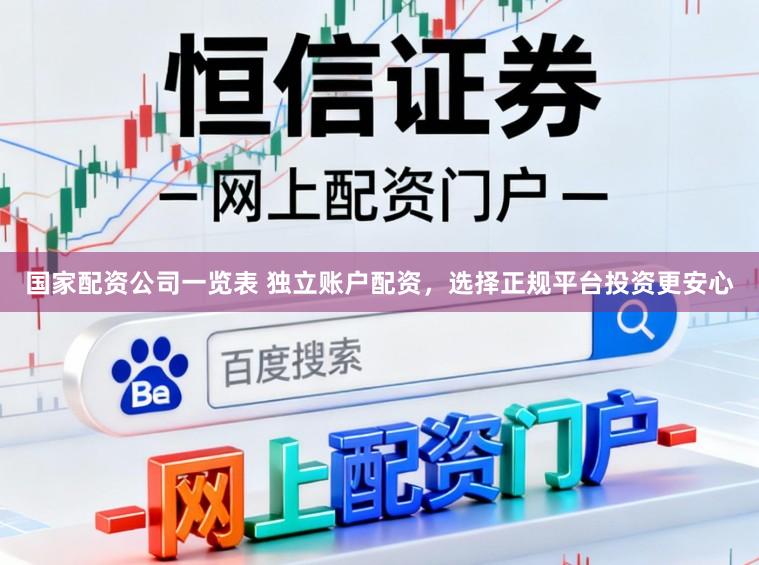 国家配资公司一览表 独立账户配资，选择正规平台投资更安心