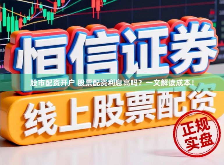 股市配资开户 股票配资利息高吗？一文解读成本！